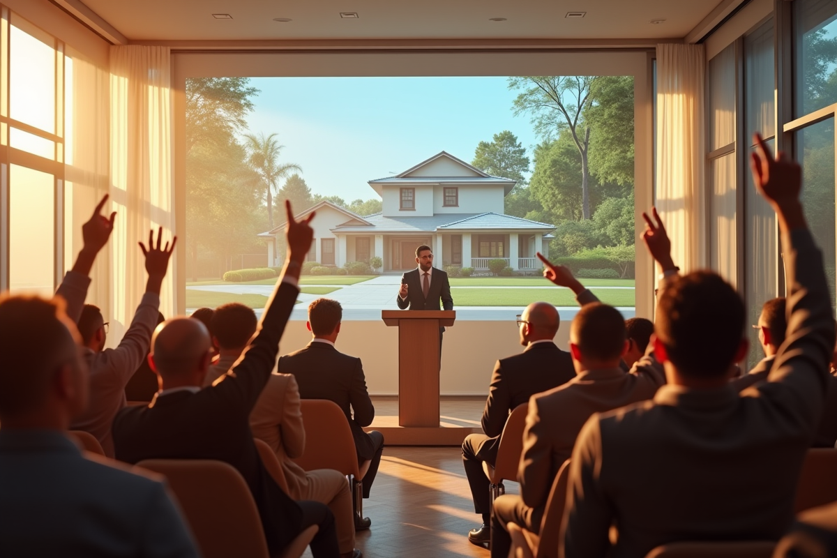 Fonctionnement des ventes aux enchères immobilières : principes et processus