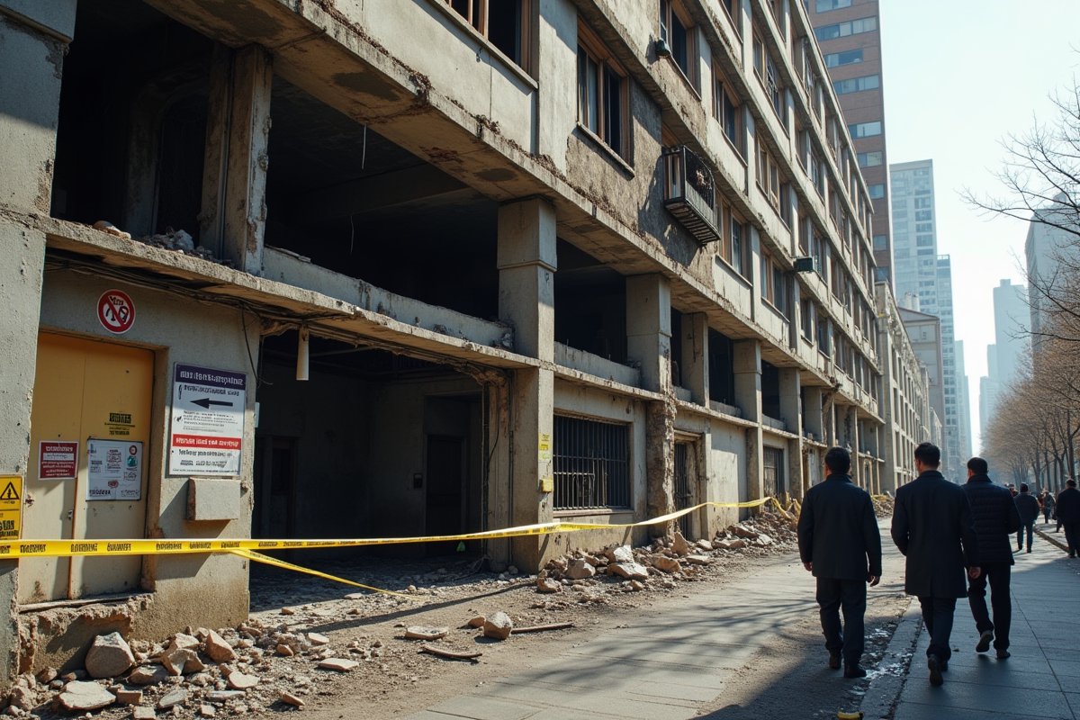 Signes indiquant un risque d’effondrement d’immeuble et mesures préventives