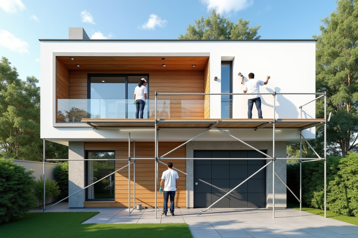 Relooking de façade de maison : techniques et astuces essentielles