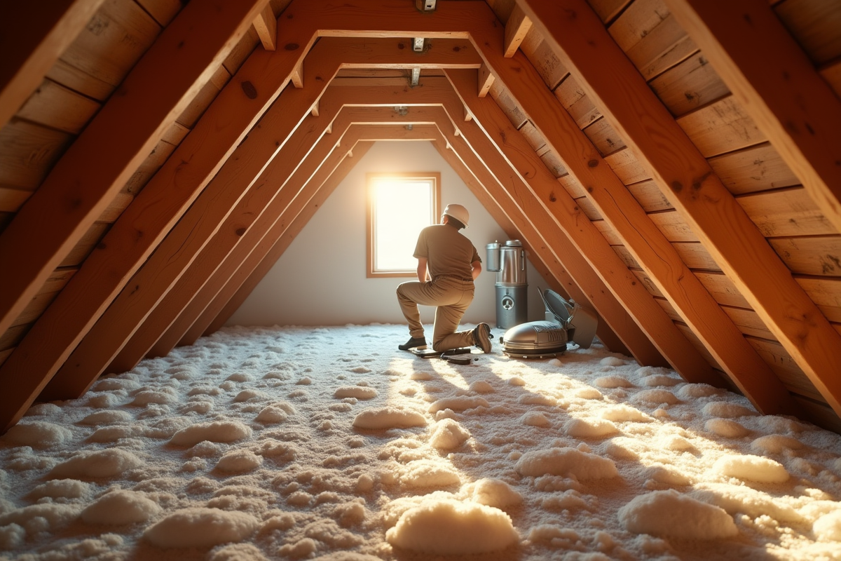 Stratégies efficaces pour bloquer l’intrusion d’air chaud dans un grenier